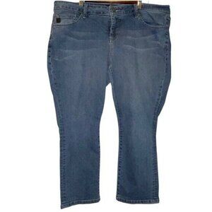 Torrid Boot Cut Mid Rise Denim Blue Jeans Women's Size 18